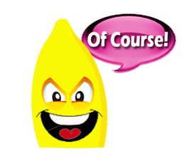 Handsome Banana sticker #7580163