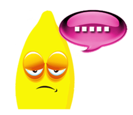 Handsome Banana sticker #7580169