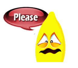 Handsome Banana sticker #7580179