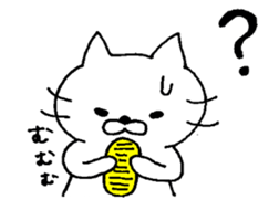 cat  yuruyuru  cat sticker #7580549