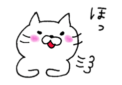 cat  yuruyuru  cat sticker #7580559