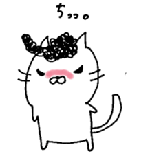 cat  yuruyuru  cat sticker #7580566