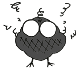 Blue bird of the happiness sticker #7581958