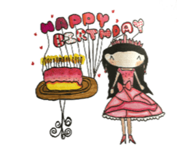 Audrey's World sticker #7582790