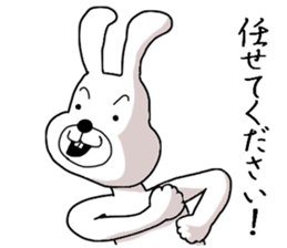 He is not very well liked by people. sticker #7582922