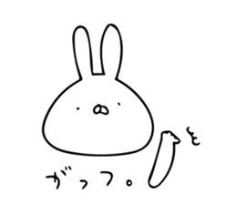 just a rabbit 2 sticker #7582986