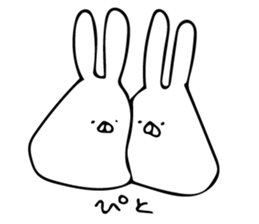 just a rabbit 2 sticker #7582990