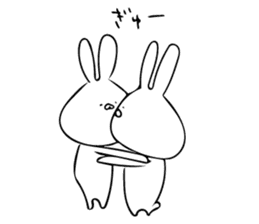 just a rabbit 2 sticker #7582991