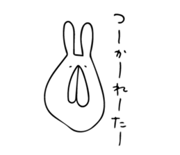 just a rabbit 2 sticker #7582992