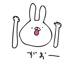 just a rabbit 2 sticker #7583001