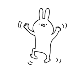 just a rabbit 2 sticker #7583005
