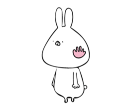 just a rabbit 2 sticker #7583007