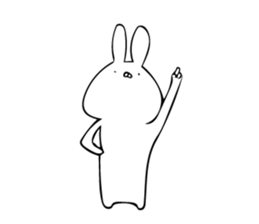just a rabbit 2 sticker #7583016