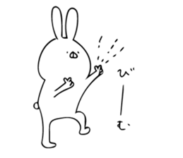 just a rabbit 2 sticker #7583018