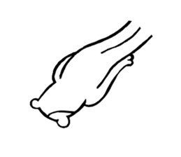 capten bear man sticker #7583047