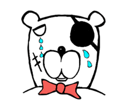 capten bear man sticker #7583059