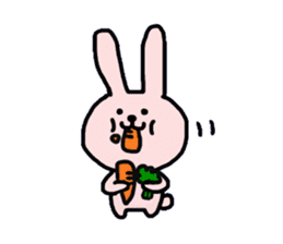 Aya's Rabbit Sticker sticker #7583352