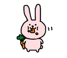 Aya's Rabbit Sticker sticker #7583353