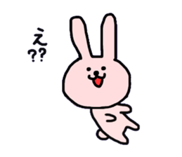 Aya's Rabbit Sticker sticker #7583354