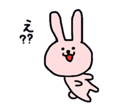 Aya's Rabbit Sticker sticker #7583354