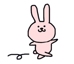 Aya's Rabbit Sticker sticker #7583355