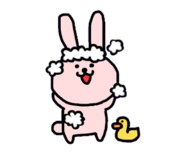 Aya's Rabbit Sticker sticker #7583367