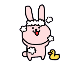 Aya's Rabbit Sticker sticker #7583367