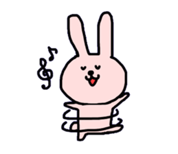 Aya's Rabbit Sticker sticker #7583377