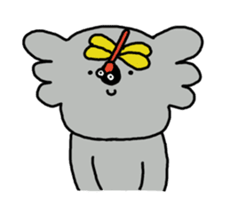 It is a koala leisurely2 sticker #7583661