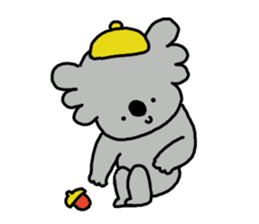It is a koala leisurely2 sticker #7583663