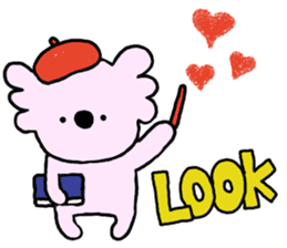 It is a koala leisurely2 sticker #7583665