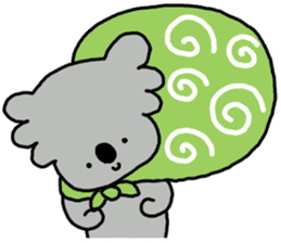 It is a koala leisurely2 sticker #7583674