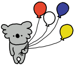 It is a koala leisurely2 sticker #7583679