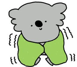 It is a koala leisurely2 sticker #7583681