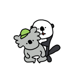 It is a koala leisurely2 sticker #7583684