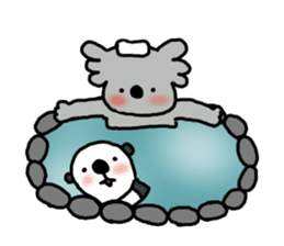 It is a koala leisurely2 sticker #7583685