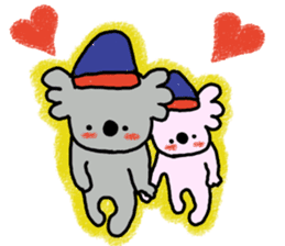 It is a koala leisurely2 sticker #7583692