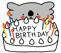 It is a koala leisurely2 sticker #7583699