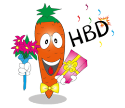 Carrot Life Style sticker #7583777