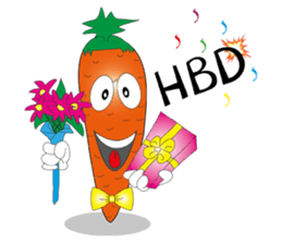 Carrot Life Style sticker #7583777