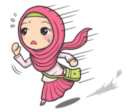 Flower Hijab 3 sticker #7583847