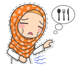 Flower Hijab 3 sticker #7583848