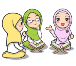 Flower Hijab 3 sticker #7583855