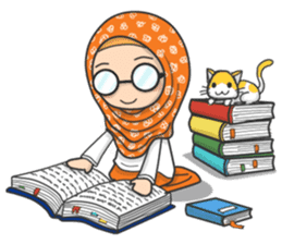 Flower Hijab 3 sticker #7583857