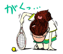 HAPPY SET TENNIS DAYS &  jovial fellows sticker #7584299