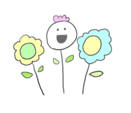 smiley circle square triangle 2 sticker #7585507