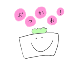 smiley circle square triangle 2 sticker #7585524