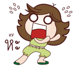 Fat-ionista girl sticker #7585987