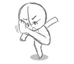 Body line acting sticker #7586180