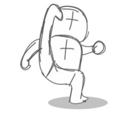 Body line acting sticker #7586186